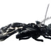 Moth – Black – Magnetic Brooch