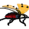 Ladybug - Yellow 6dots - Magnetic Brooch