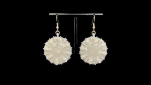 Gilda - White Crystal - Earrings
