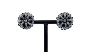 Marilyn - Black Crystal - Earrings
