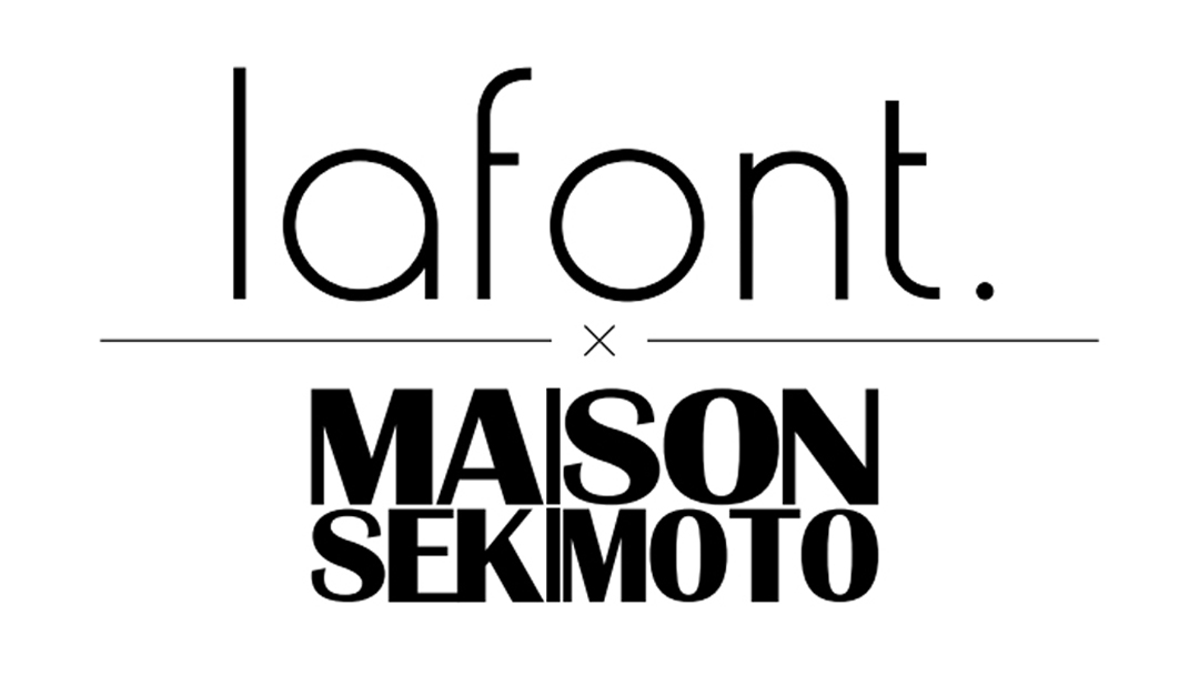 ホーム - Logo Lafont x Maison Sekimoto - Silmo Paris 2023
